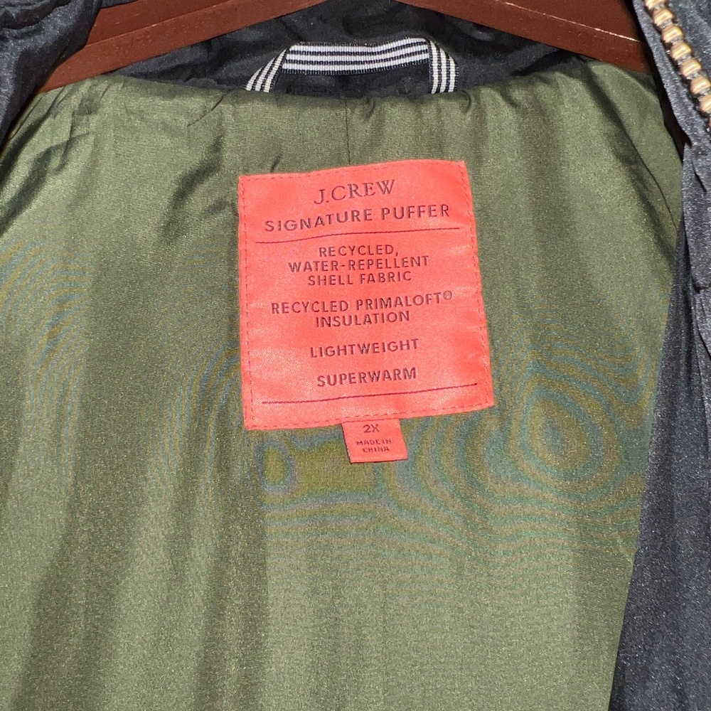 J. Crew Signature Puffer